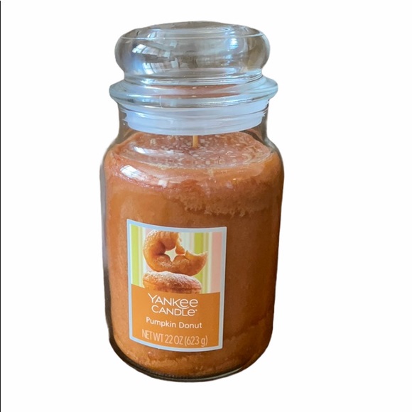 Yankee Candle pumpkin donut